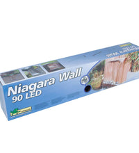 Ubbink Wasserfall mit LEDs Niagara 90 cm Edelstahl 1312126