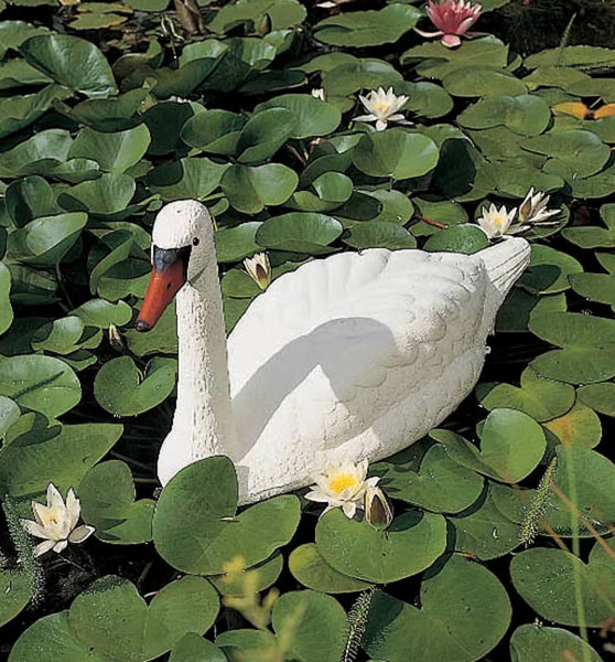 Ubbink Gartendekoration Weißer Schwan Kunststoff