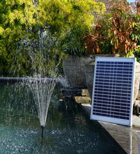 Ubbink Gartenbrunnen-Pumpen-Set SolarMax 1000 mit Solarpanel