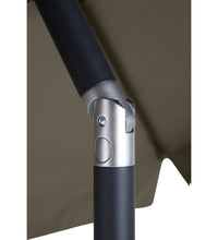 Sonnenschirm Tenerife 300 cm Rund Grau