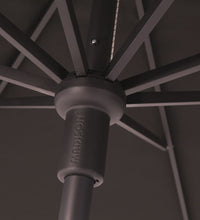 Sonnenschirm Syros Luxe 350 cm Rund Grau