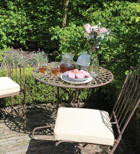 Gartenbank aus Metall im Altenglischen Stil MF009