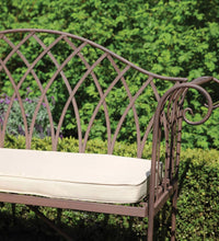 Gartenbank aus Metall im Altenglischen Stil MF009