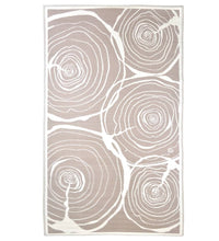 Esschert Design Outdoor-Teppich 240x150 cm Jahresringe