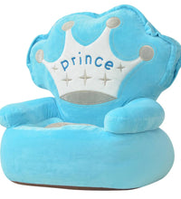 Plüsch-Kindersessel Prinz Blau