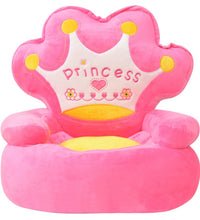 Plüsch-Kindersessel Prinzessin Rosa