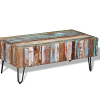 Couchtisch Altholz Massiv 100x50x38 cm