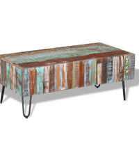 Couchtisch Altholz Massiv 100x50x38 cm