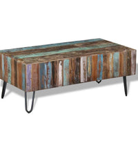 Couchtisch Altholz Massiv 100x50x38 cm