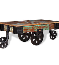 Couchtisch Altholz 90x45x35 cm