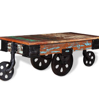 Couchtisch Altholz 90x45x35 cm