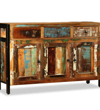 Sideboard Altholz Massiv 120x35x76 cm