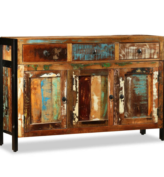 Sideboard Altholz Massiv 120x35x76 cm