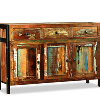 Sideboard Altholz Massiv 120x35x76 cm