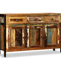 Sideboard Altholz Massiv 120x35x76 cm