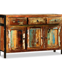 Sideboard Altholz Massiv 120x35x76 cm