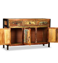 Sideboard Altholz Massiv 120x35x76 cm