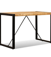 Esstisch Raues Massives Mangoholz 120 cm