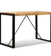 Esstisch Raues Massives Mangoholz 120 cm