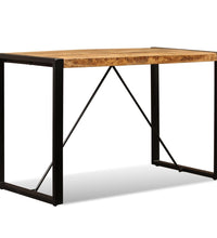 Esstisch Raues Massives Mangoholz 120 cm