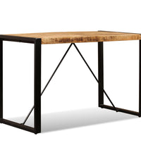 Esstisch Raues Massives Mangoholz 120 cm