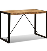 Esstisch Raues Massives Mangoholz 120 cm