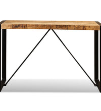 Esstisch Raues Massives Mangoholz 120 cm