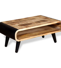 Couchtisch Raues Mangoholz 90x55x39 cm