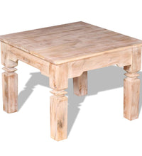 Couchtisch Akazienholz 60x60x45 cm