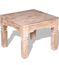 Couchtisch Akazienholz 60x60x45 cm
