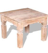 Couchtisch Akazienholz 60x60x45 cm