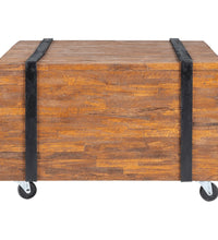 Beistelltisch Teak 60x60x38 cm