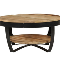 Couchtisch Raues Massives Mangoholz 65x32 cm