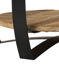 Couchtisch Raues Massives Mangoholz 65x32 cm