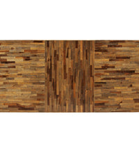 Esstisch Recyceltes Teakholz und Stahl 180x90x76 cm