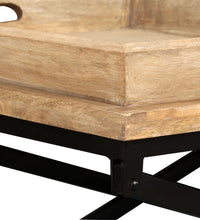 Couchtisch Mangoholz Massiv 110 x 55 x 42 cm