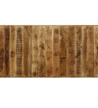 Esstisch Massivholz Mango und Stahlgestell 180 cm