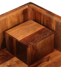 Couchtisch Massivholz Palisander 70x70x30 cm
