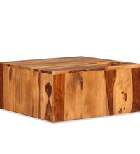 Couchtisch Massivholz Palisander 70x70x30 cm