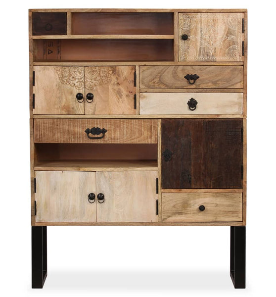 Sideboard Mangoholz Massiv 100 x 30 x 130 cm