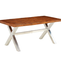 Esstisch Massivholz 180x90x76 cm