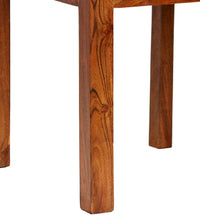 Esszimmerstühle 2 Stk. Massivholz mit Honigfarbenem Finish
