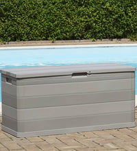Gartenbox Grau 117×45×56 cm
