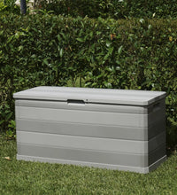Gartenbox Grau 117×45×56 cm