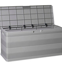 Gartenbox Grau 117×45×56 cm