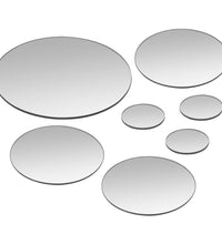 7-teiliges Wandspiegelset Rundglas