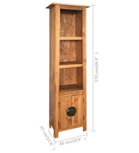 Bad-Hochschrank Massivholz Kiefer 48x32x170 cm