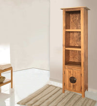 Bad-Hochschrank Massivholz Kiefer 48x32x170 cm