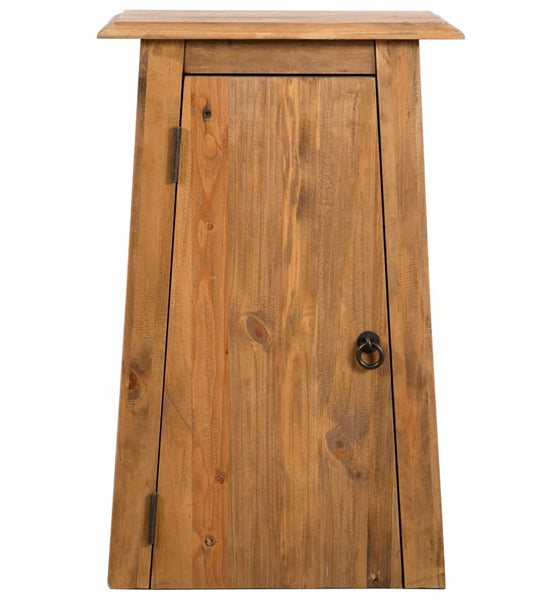 Bad-Wandschrank Massivholz Kiefer 42x23x70 cm