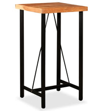 3-tlg. Bar-Set Massivholz Akazie und Altholz